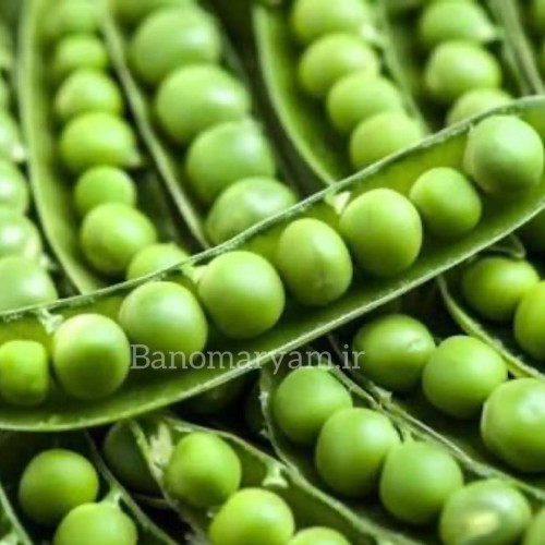 نخود فرنگی خام