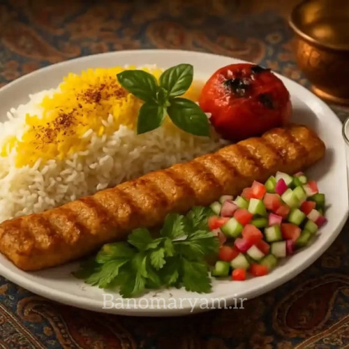 کباب کوبیده بوقلمون