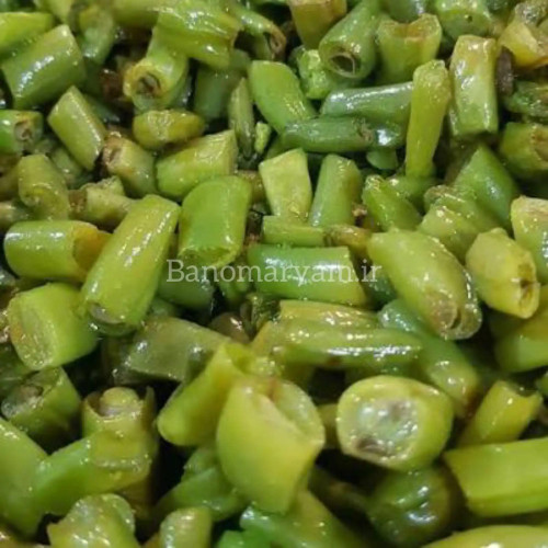 لوبیا سبز سرخ شده